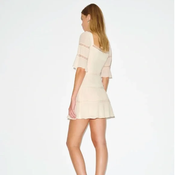 Reformation Claribel Boho Mini Dress - Picture 2 of 4